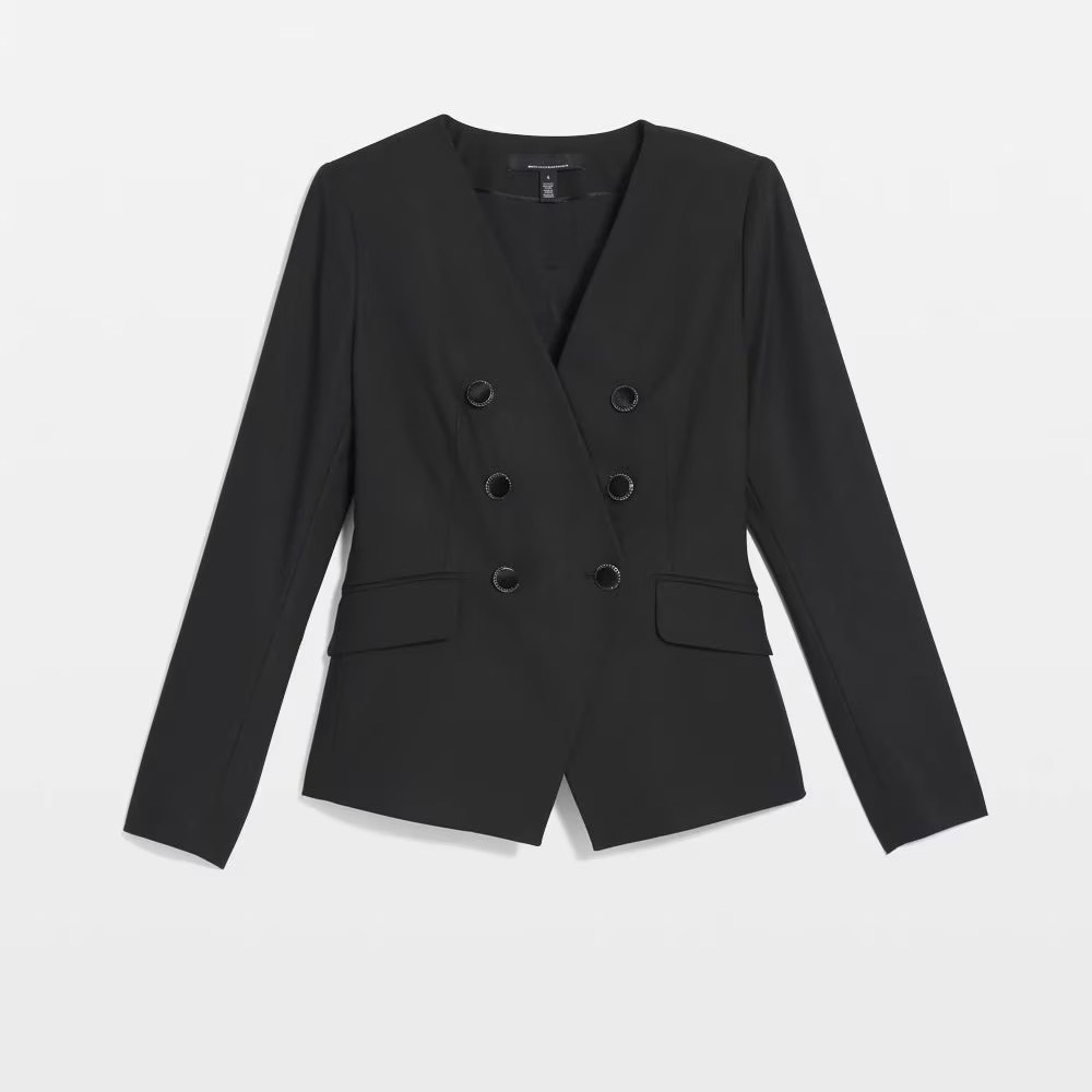 White House Black Market Tuxedo Studio Blazer